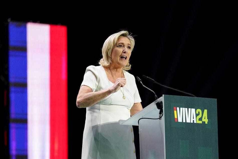 Marine Le Pen. Foto: Reuters.