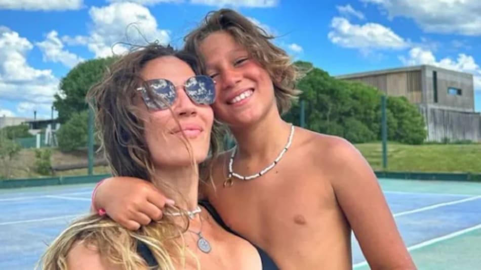 Jimena Barón y Momo