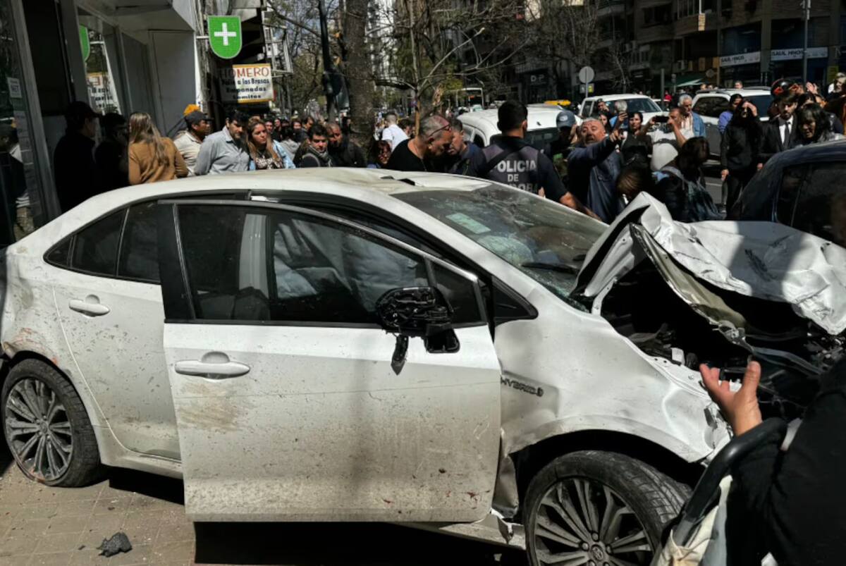 Accidente en Córdoba. Foto gentileza El Doce