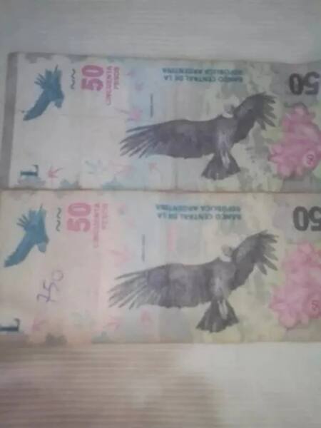 Billete de 50 pesos