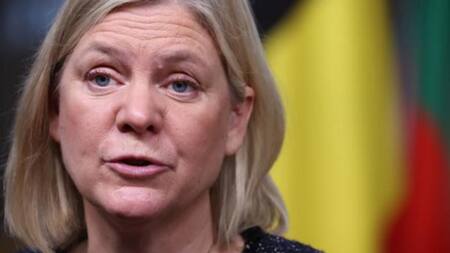 La primera ministra de Suecia tiene Covid