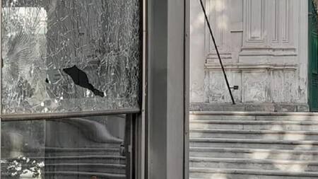 Ataque a garita de Rosario. Foto: La Capital