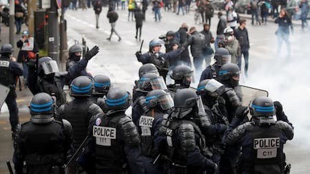 Protestas de Chalecos amarillos en Francia, París, REUTERS