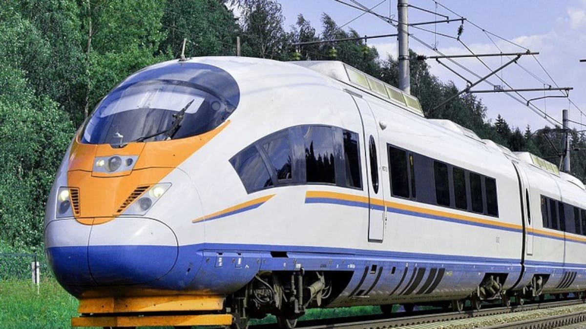 El tren más rápido de Sudamérica.
