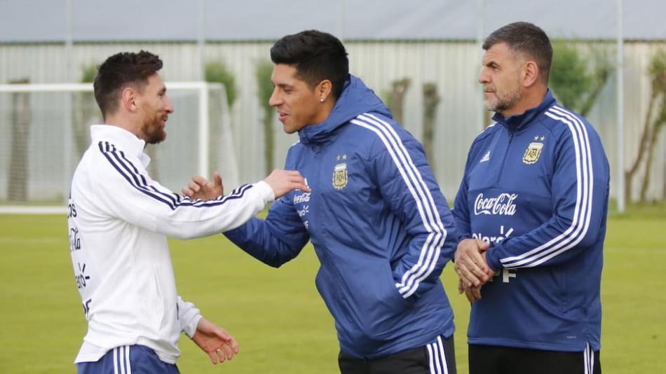 Selección Argentina - Llegada Enzo Pérez