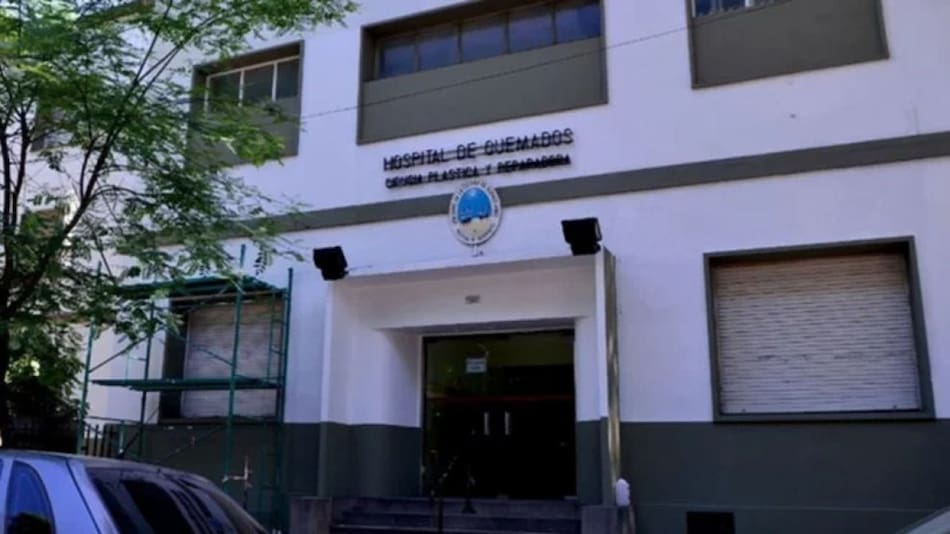 Hospital del Quemado. Fuente: GCBA