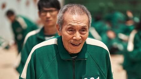 El abuelo; El Juego del Calamar. Foto: Twitter @squidgame.