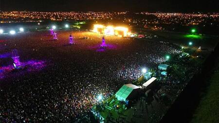 Recital del Indio Solari en Olavarría