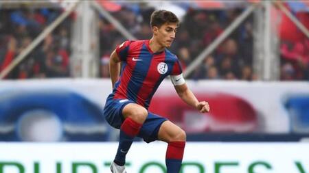 Federico Gattoni en San Lorenzo.