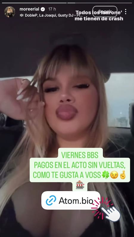 More Rial promocionando casinos online.