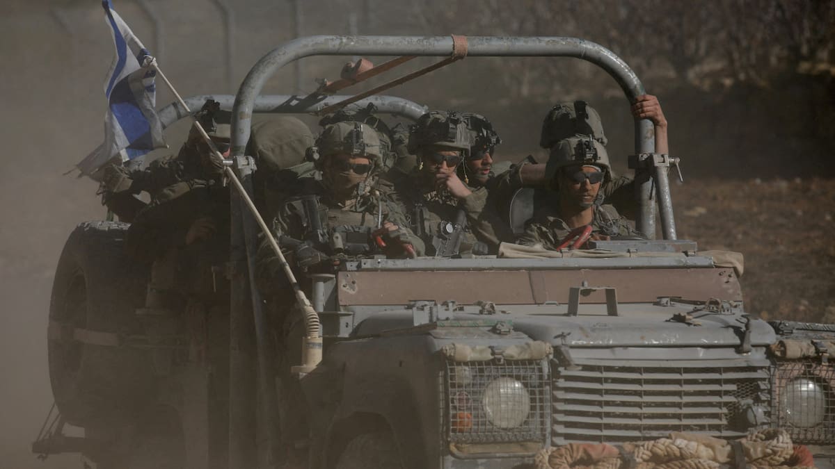 Ejército de Israel en la Franja de Gaza. Foto: REUTERS/Shir Torem.