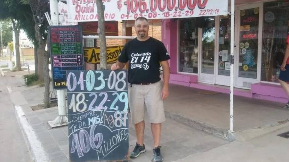 Gustavo Eberle, el dueño de la agencia En Guatraché, La Pampa