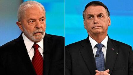Lula da Silva y Jair Bolsonaro. Foto: NA.