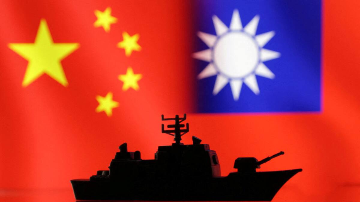 Conflicto entre Taiwán y China. Foto: Reuters