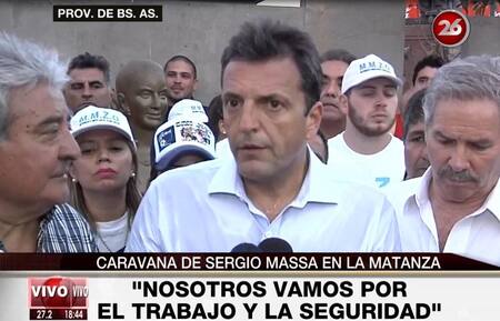 Sergio Massa en La Matanza