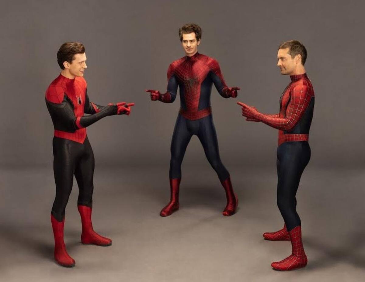 Spider-Man; Multiverso. Foto: Instagram @tomholland2013.