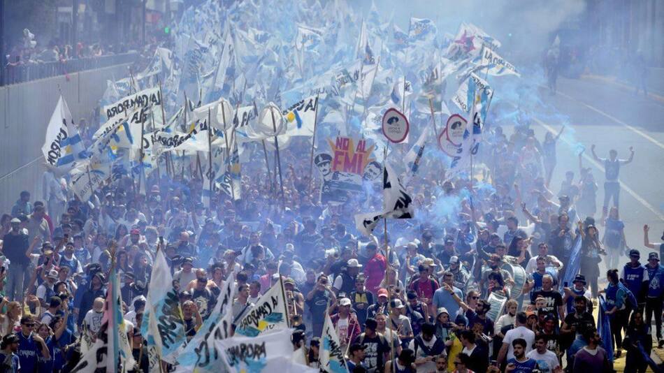 Marcha de La Cámpora en el Día de la Memoria, Verdad y Justicia