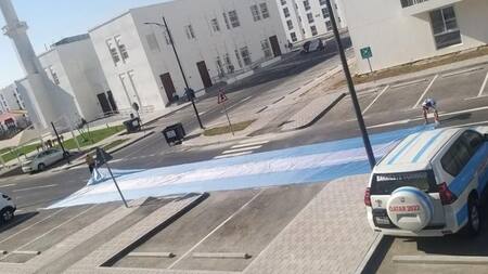 Lugar de hospedaje en Qatar para argentinos. Foto: NA