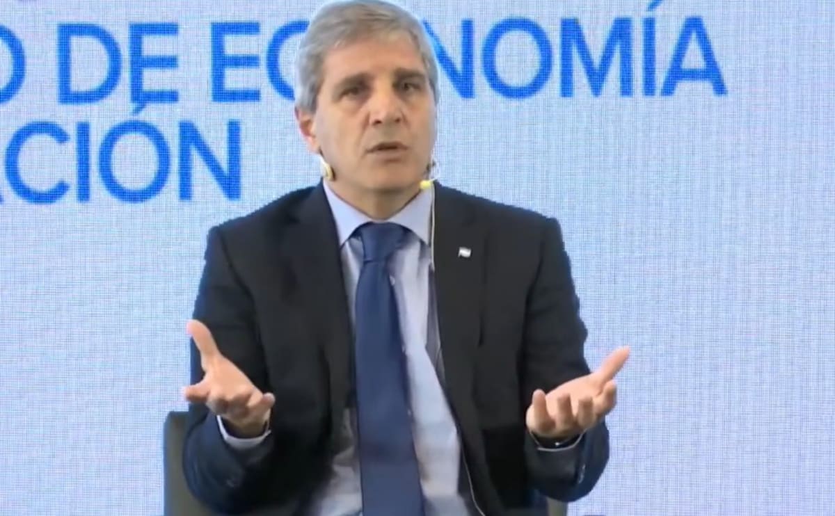 Luis Caputo, ministro de Economía