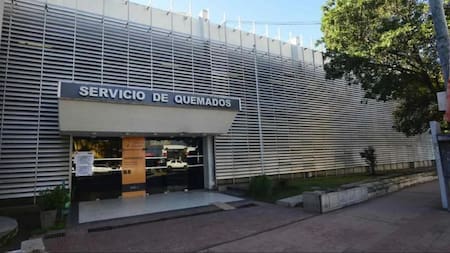 Instituto del Quemado de la ciudad de Córdoba. (Foto: Gentileza La Voz.)