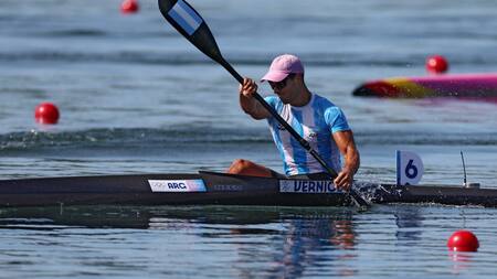 Agustin Vernice, Juegos Olímpicos de París 2024. Foto: Reuters.