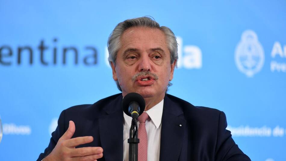 Alberto Fernández, AGENCIA NA