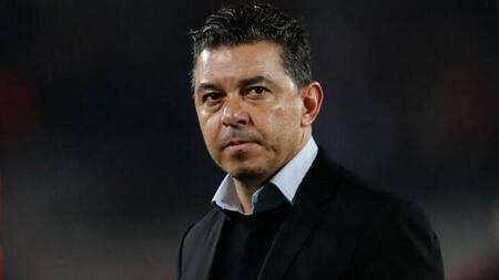 Marcelo Gallardo, director técnico. Foto: REUTERS