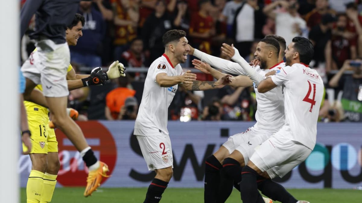 Europa League, Sevilla vs. Roma. Foto: EFE.