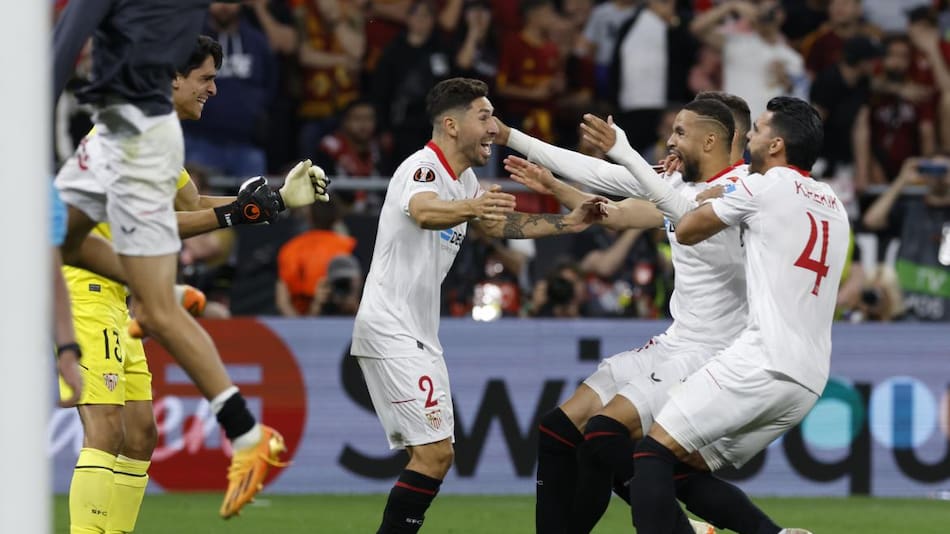 Europa League, Sevilla vs. Roma. Foto: EFE.