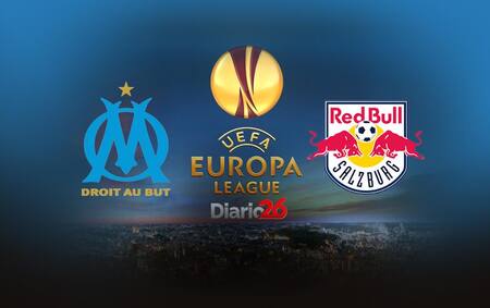 Marsella vs. Salzburgo - Europa League - Fútbol internacional