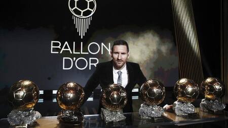 Lionel Messi ganó su sexto Balón de Oro, Agencia NA