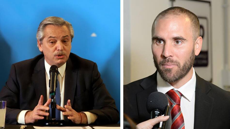 Alberto Fernández y Martín Guzmán, Gabinete