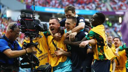 Mundial Qatar 2022, Túnez vs. Australia. Foto: REUTERS.