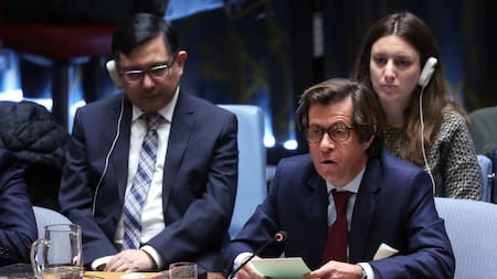 Nicolas de Rivière, Representante Permanente de Francia ante las Naciones Unidas. Foto: Reuters