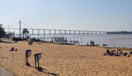 La Florida playa de Rosario. Fuente: Google Maps