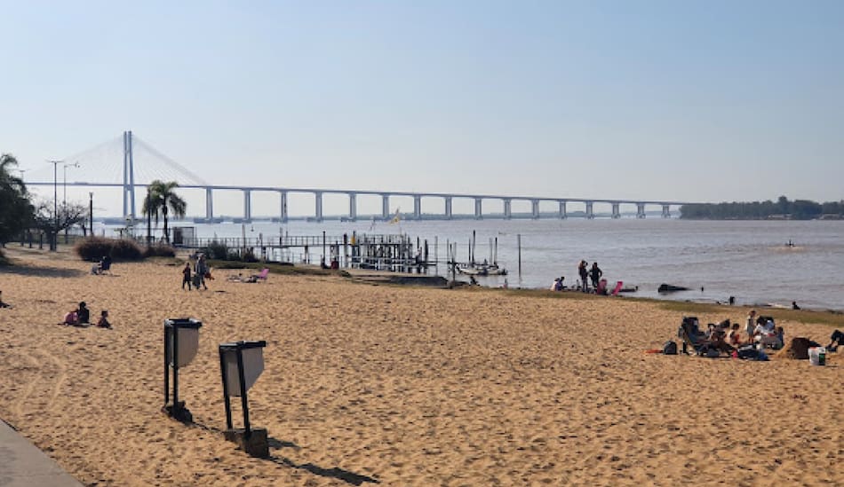 La Florida playa de Rosario. Fuente: Google Maps