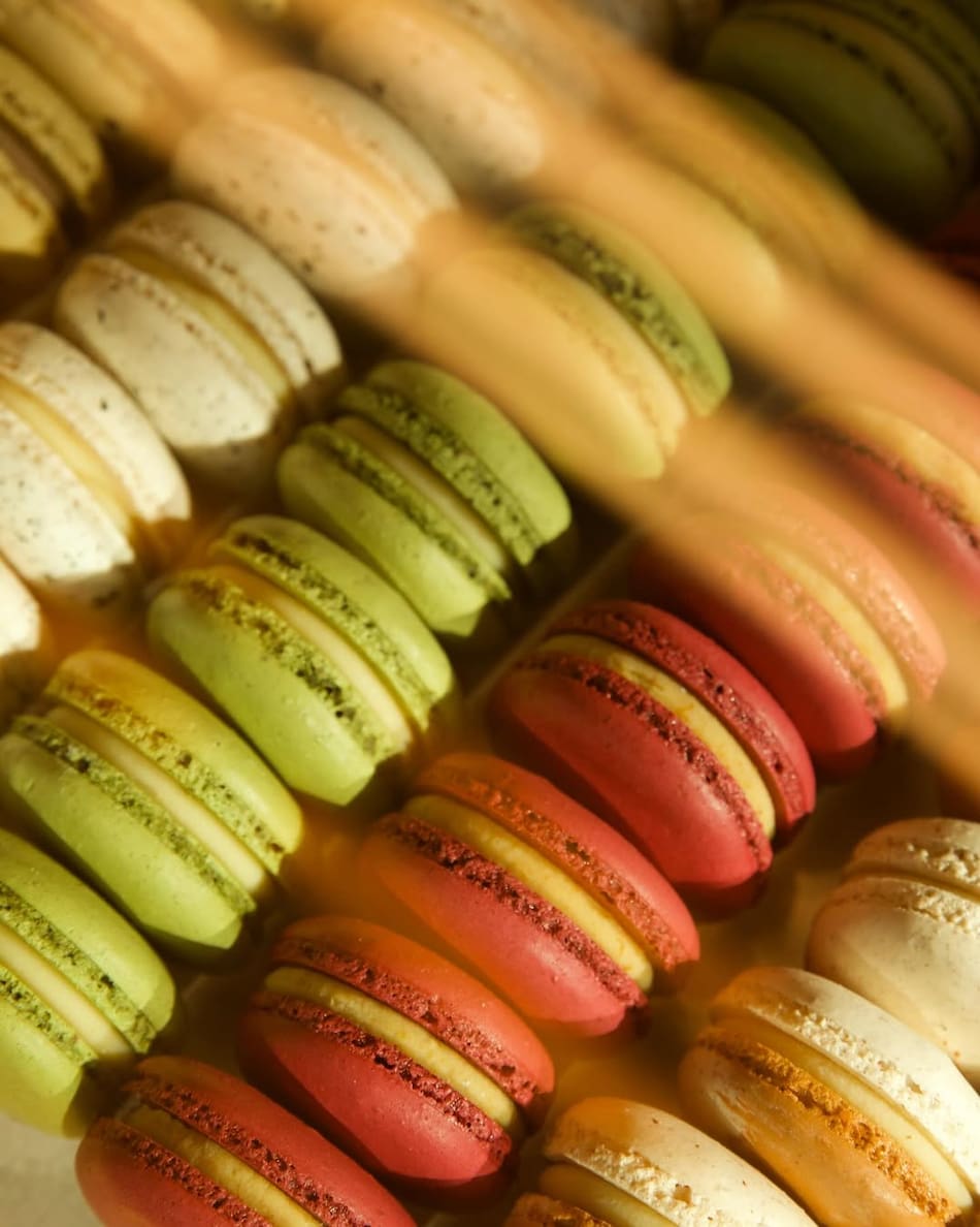 Macarons de la pastelería de Damián Betular.