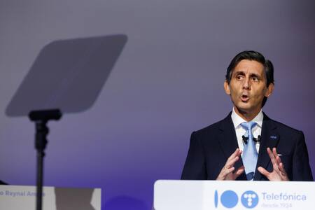 José María Álvarez-Pallete, presidente ejecutivo de Telefónica. Foto: EFE.