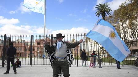Marcha Federal en Plaza de Mayo, NA