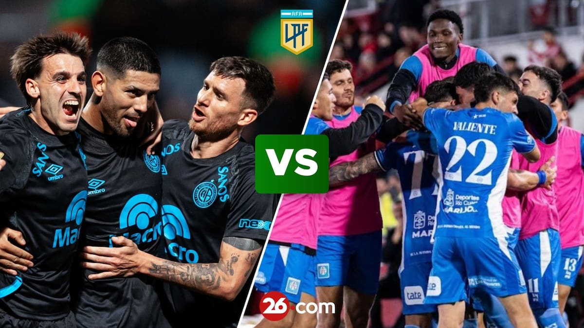 Belgrano vs Estudiantes de Río Cuarto por el Torneo Clausura.