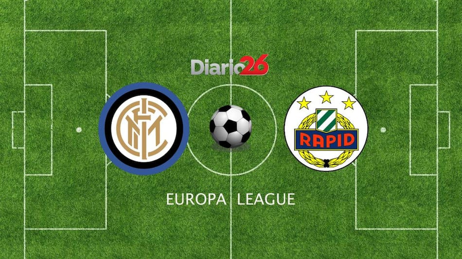 Europa League, Inter vs. Rapid Viena, fútbol, deportes