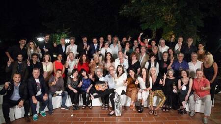 Cristina Kirchner se reunió con artistas y periodistas