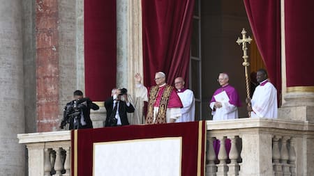 Robert Prevost, León XIV. Foto: EFE/Alessandro Di Meo