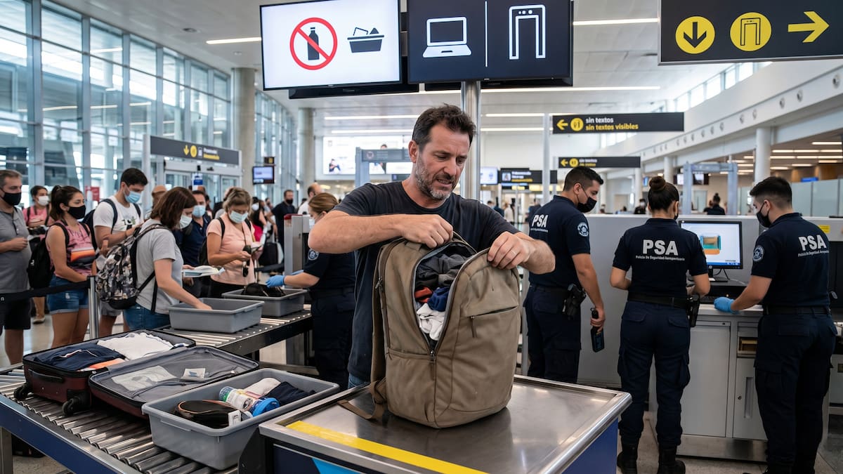 Confirman cambios en el equipaje de mano: los nuevos requisitos de Ezeiza para transportar líquidos sin despachar