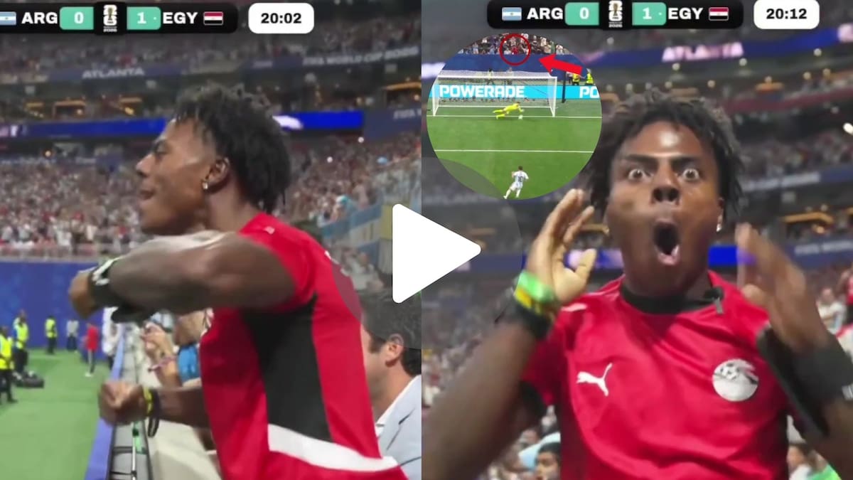iShowSpeed distrajo a Messi en el penal contra Egipto.