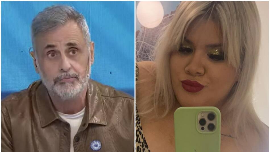 Jorge Rial y Morena Rial. Fotos: captura.