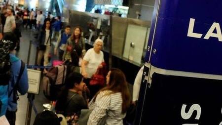 Demoras y cancelaciones en Aeroparque y Ezeiza