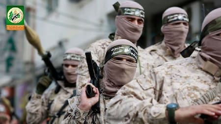 Milicianos de Hamás. Foto: Telegram