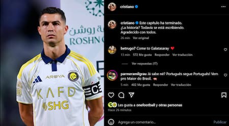 Cristiano Ronaldo podría abandonar Al Nassr. Foto: Captura