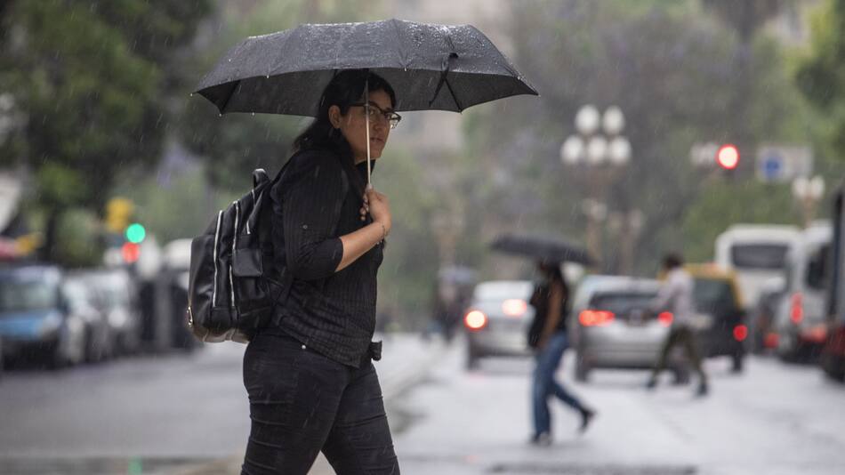 Clima, lluvias, tormentas. Foto: NA.